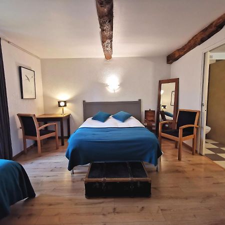 Logis Hotel Restaurant La Barguillere Saint-Pierre-de-Rivière Esterno foto
