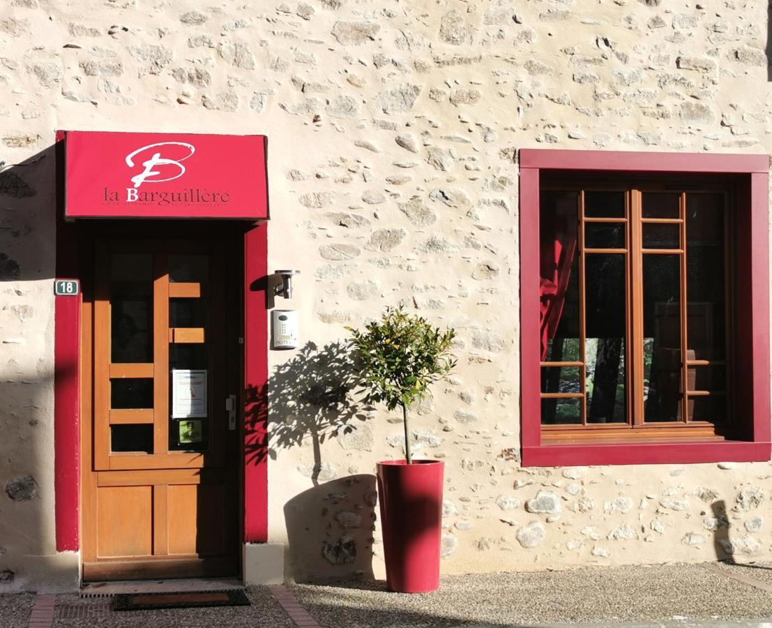 Logis Hotel Restaurant La Barguillere Saint-Pierre-de-Rivière Esterno foto