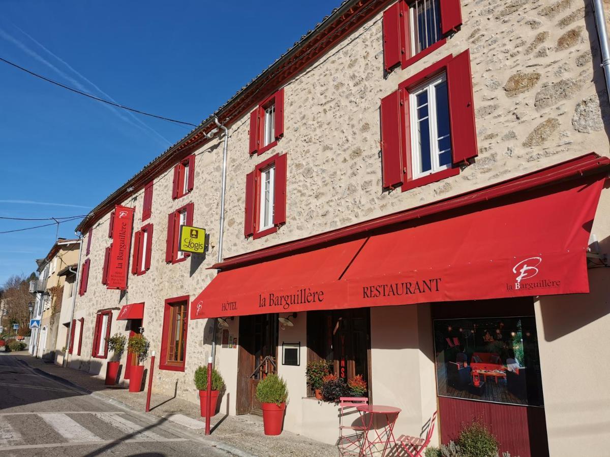 Logis Hotel Restaurant La Barguillere Saint-Pierre-de-Rivière Esterno foto