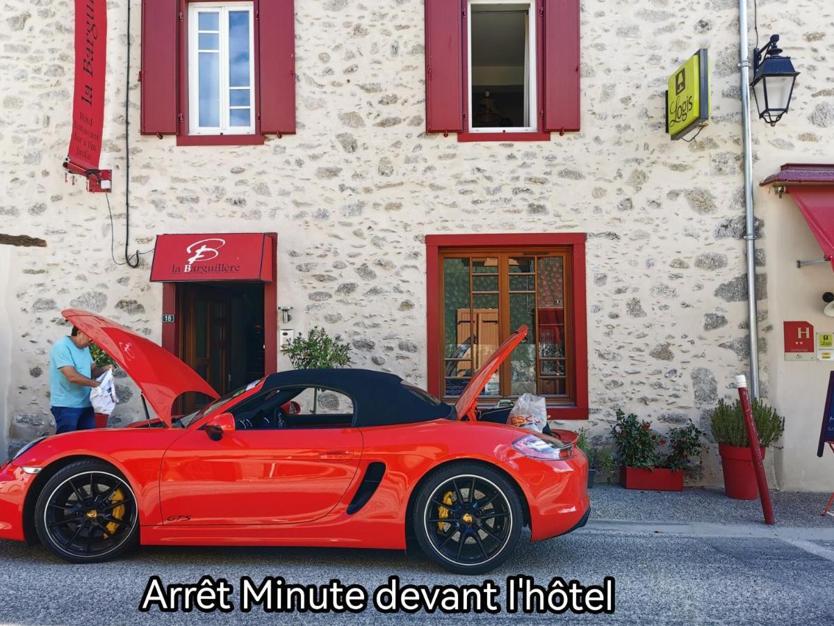 Logis Hotel Restaurant La Barguillere Saint-Pierre-de-Rivière Esterno foto